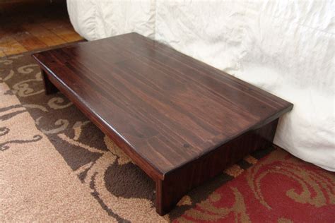 wooden step stool for bed|adult step stool for bedside.